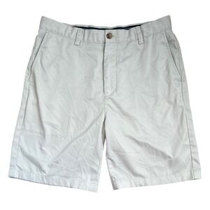Vineyard‎ Vines Links Men's Ivory Shorts 9" Inseam 33" Waist